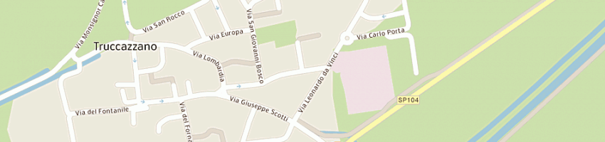 Mappa della impresa costa marco a TRUCCAZZANO