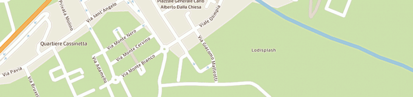 Mappa della impresa ferrara giuseppe a CORNEGLIANO LAUDENSE