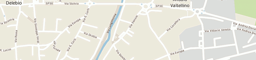 Mappa della impresa prisma srl a ANDALO VALTELLINO