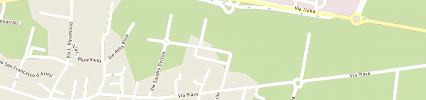 Mappa della impresa lamberti bruno a BUSNAGO