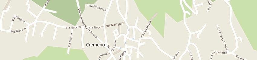 Mappa della impresa valmarket snc di agostoni e giboli a CREMENO