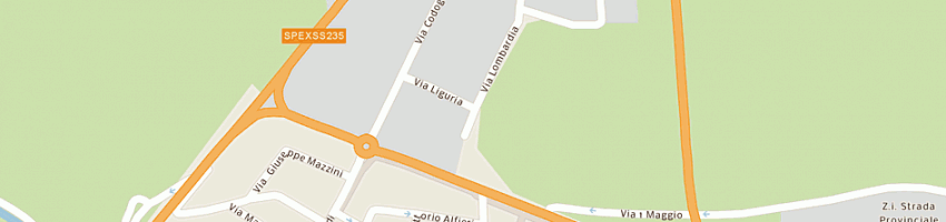 Mappa della impresa l'amy srl a CORNEGLIANO LAUDENSE