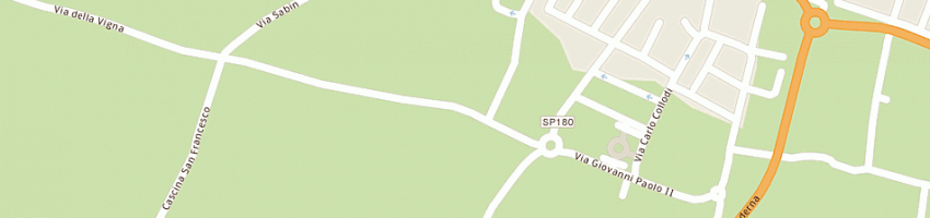 Mappa della impresa buzzini enrico e c a INZAGO