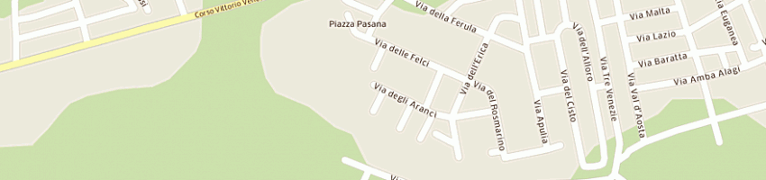 Mappa della impresa servizi vigilanza porto rotondo srl a OLBIA