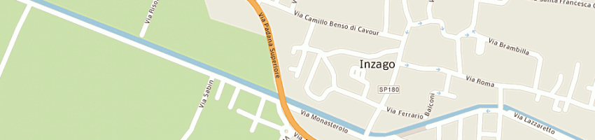 Mappa della impresa hotel roxy srl a MILANO