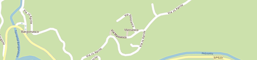 Mappa della impresa bottari carlo a CASARZA LIGURE