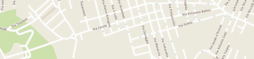 Mappa della impresa saba costantino a OLBIA
