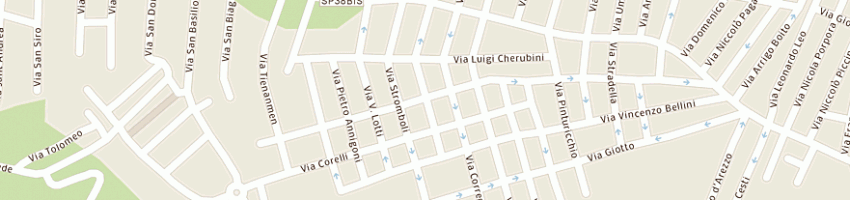 Mappa della impresa ditta due bi srl a OLBIA