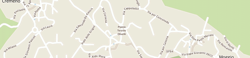 Mappa della impresa carsana emanuele a CASSINA VALSASSINA