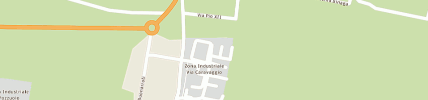 Mappa della impresa brb sas di giuseppe baccega e c a POZZUOLO MARTESANA