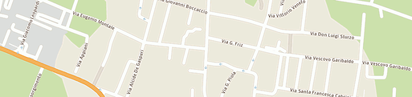 Mappa della impresa viscardi carlo a INZAGO