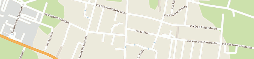 Mappa della impresa quick bar di casiraghi andrea a INZAGO