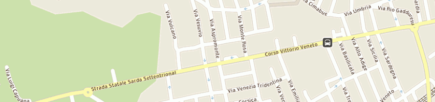 Mappa della impresa saba gavinuccia a OLBIA