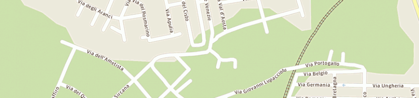 Mappa della impresa dorascenzi srl a OLBIA