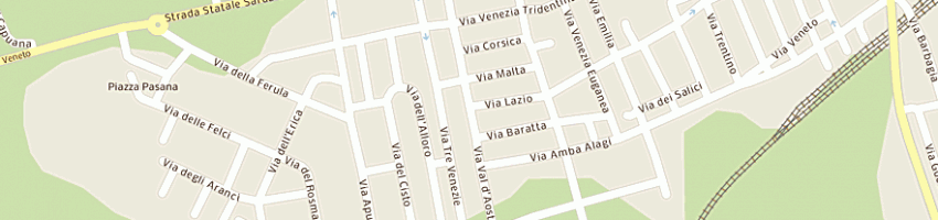 Mappa della impresa sge graniti srl a OLBIA