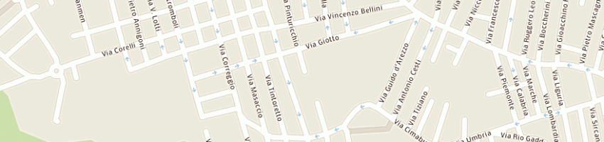 Mappa della impresa flli saba srl a OLBIA