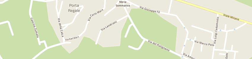 Mappa della impresa capezzera giuseppe a LODI