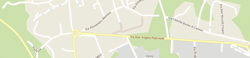 Mappa della impresa municipio a DON