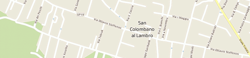 Mappa della impresa alma sas di magnani mara e c a SAN COLOMBANO AL LAMBRO