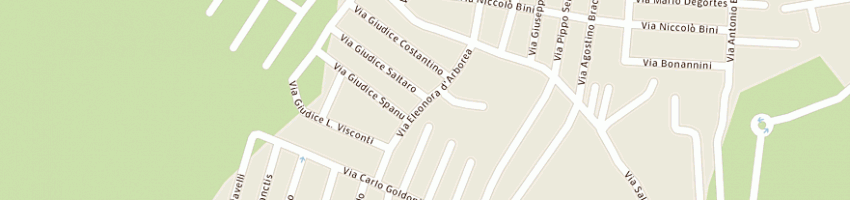 Mappa della impresa cherchi cristina a OLBIA