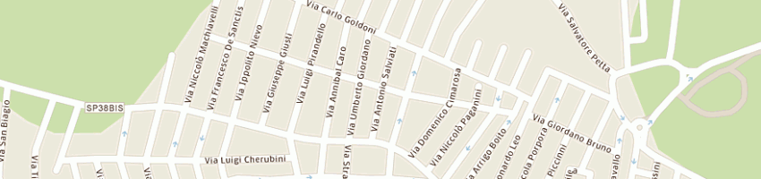 Mappa della impresa casula paolo a OLBIA
