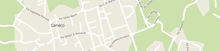 Mappa della impresa scuola media statale e fermi a CARVICO