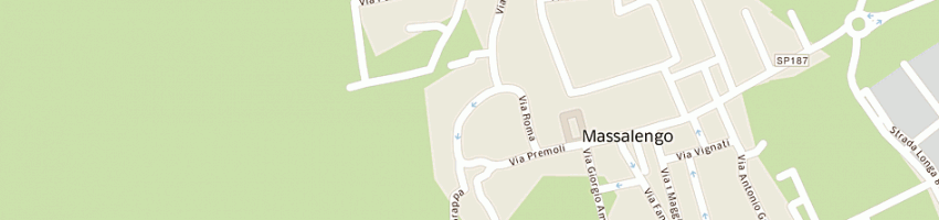 Mappa della impresa larini daniele a MASSALENGO