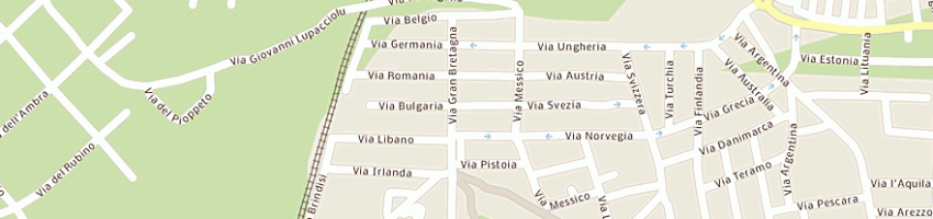 Mappa della impresa pitta salvatorica a OLBIA