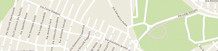 Mappa della impresa sarda tre (snc) a OLBIA