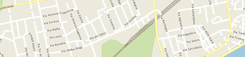 Mappa della impresa pisanu paolo a OLBIA