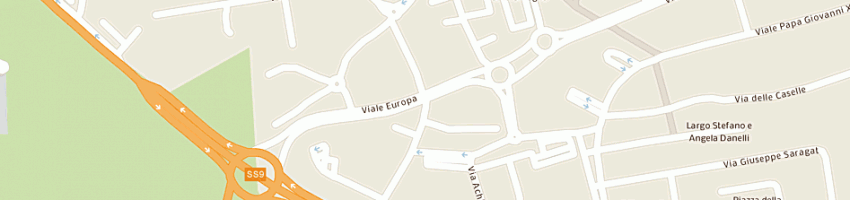 Mappa della impresa klain srl a LODI