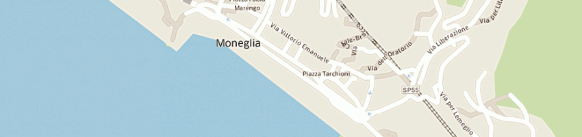 Mappa della impresa studio tecnico associato archricci geomstrombolo a MONEGLIA