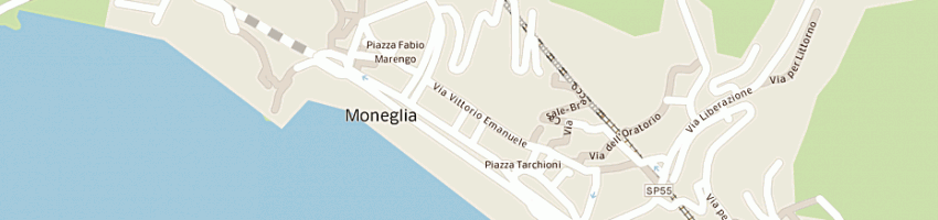 Mappa della impresa pasticceria vernengo di vattuone sec snc a MONEGLIA