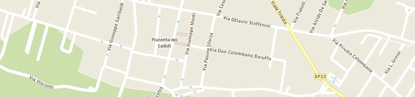 Mappa della impresa morabito saveria a SAN COLOMBANO AL LAMBRO
