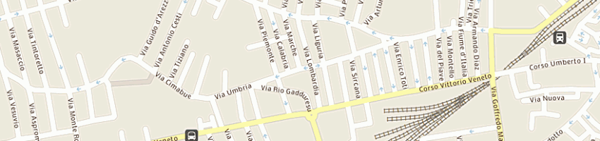 Mappa della impresa giua stefano a OLBIA