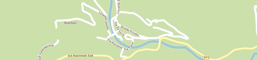 Mappa della impresa alberghi albergo miramonti a TORNOLO