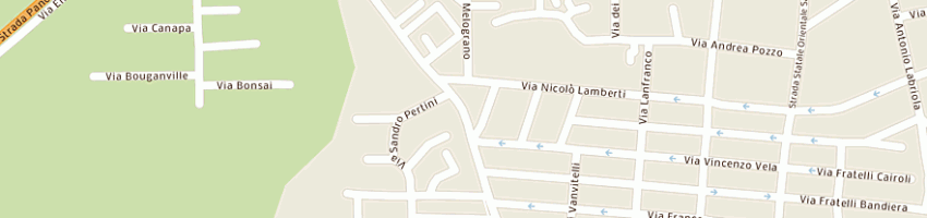Mappa della impresa la casa della panada di cristina burresi e c snc a OLBIA