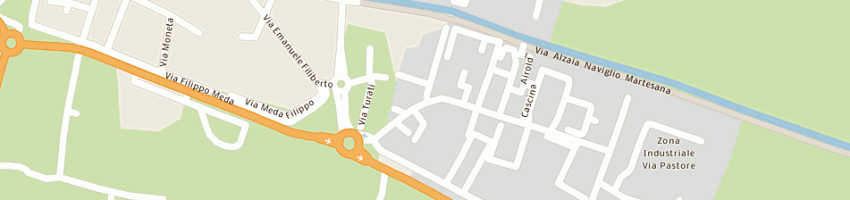 Mappa della impresa borgo 21 spa a INZAGO