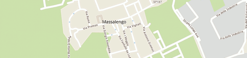 Mappa della impresa zanaboni franco a MASSALENGO