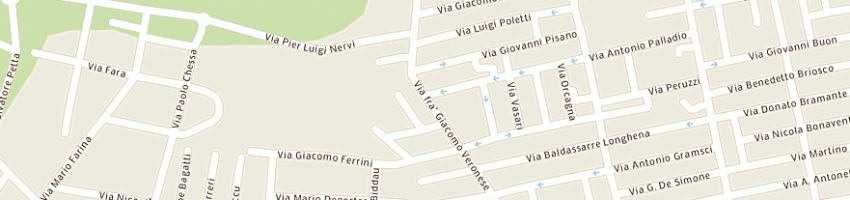 Mappa della impresa servizi tecnologici e ambientali srl a OLBIA