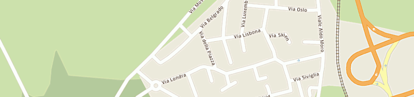 Mappa della impresa krono srl a OLBIA