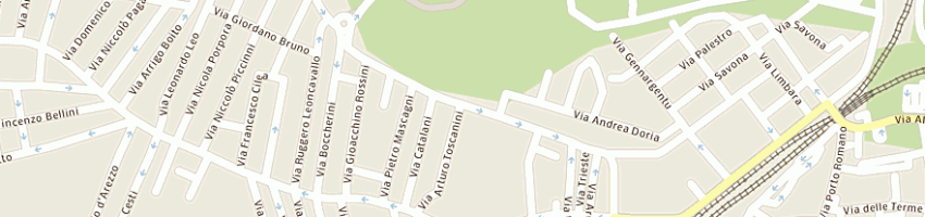 Mappa della impresa nuovo panificio fratelli panedda snc di panedda alessandro e c a OLBIA