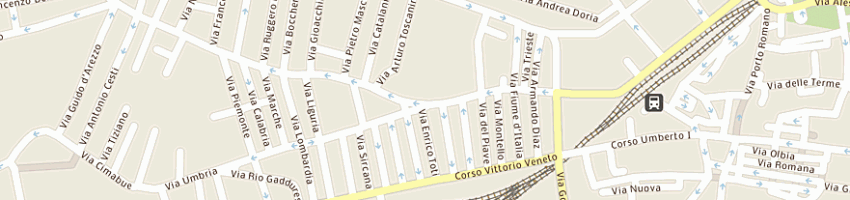 Mappa della impresa alvisa giovanni maria a OLBIA