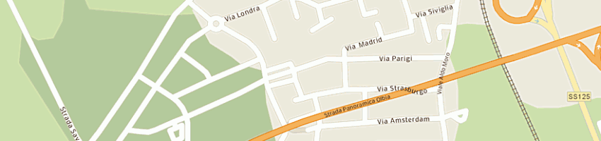 Mappa della impresa canu giovanni a OLBIA