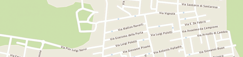 Mappa della impresa pes mario a OLBIA