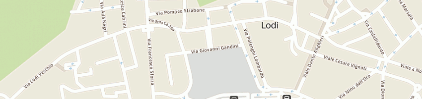 Mappa della impresa isolponteggi di farruggio giuseppe a LODI