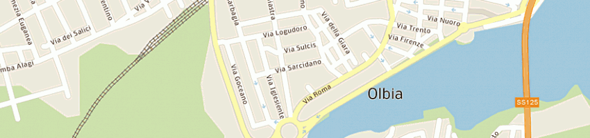 Mappa della impresa olbia asfalti di derosas giacomo e c snc a OLBIA