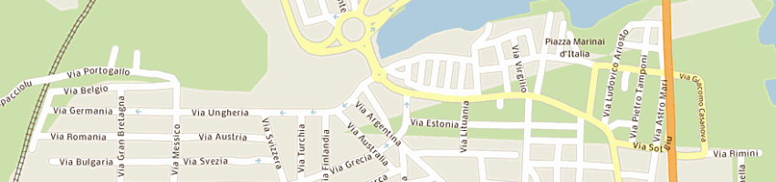 Mappa della impresa gp office sas di piredda luigi e c a OLBIA