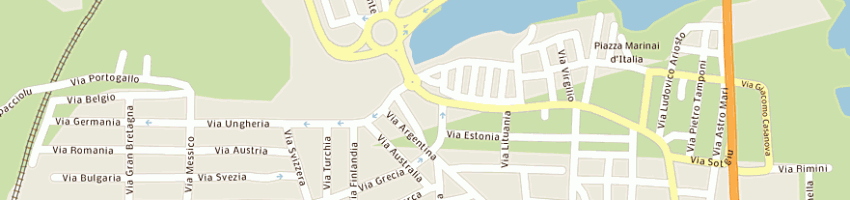 Mappa della impresa quotidiani sardi srl a OLBIA