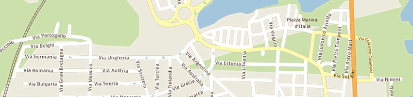Mappa della impresa azienda sanitaria locale 2 a OLBIA